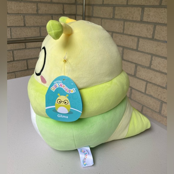 Squishmallows Gilma the Bookworm with Glasses - Picture 6 of 17